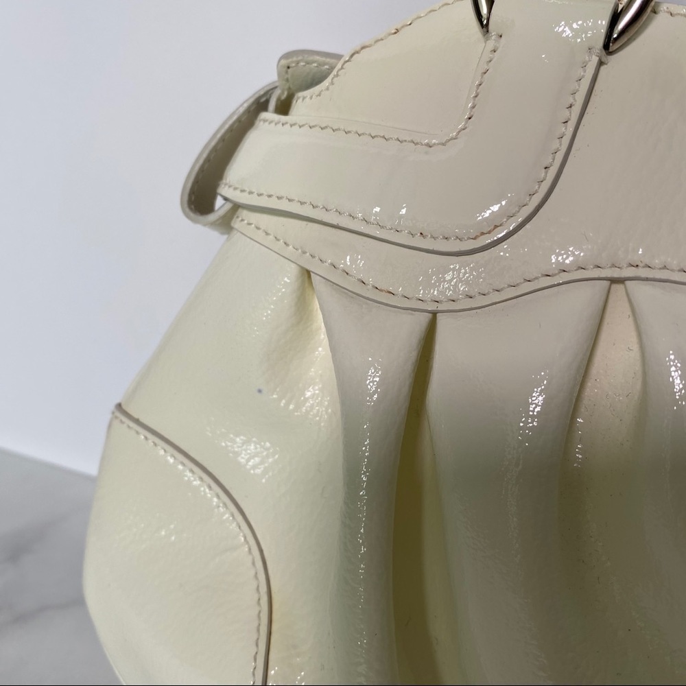 SALVATORE Ferragamo Marisa Patent Leather Handbag - Picture 5 of 16